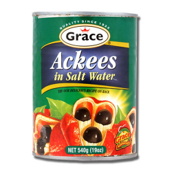 Grace Ackees in Salt Water