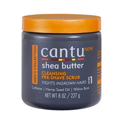 Cantu shea butter cleansng pre-shave scrub