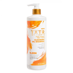 TXTR by cantuolor treated hair + curls cleansing oil shampoo sleek