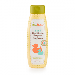 Olive Babies 3 in 1 conditioning shampoo & baby wash