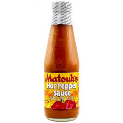 Matouk's Hot Pepper Sauce Salsa Picante