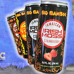 Big Bamboo Jamaican Irish Moss Strawberry