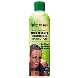 Africa's best organics Texture My Way herbal conditioning curl keeper moisturizing hair lotion