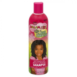 African Pride dream kids olive miracle detangling moisturizing shampoo