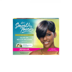 Luster's smooth touch olive oil no-lye relaxer kit regular